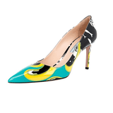 Prada Women's Multicoloured Leather Pumps / Heels 1I834I