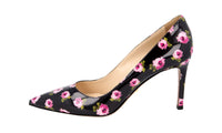 Prada Women's Black Leather Pumps / Heels 1I834I