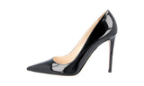Prada Women's Black Leather High Heels Stilettos Pumps / Heels 1I939F