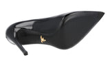 Prada Women's Black Saffiano Leather Pumps / Heels 1I939F