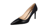 Prada Women's 1I939F 3H2I F0002 Leather Pumps / Heels