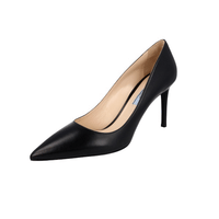 Prada Women's Black Leather Pumps / Heels 1I939F