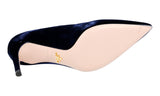 Prada Women's Blue Leather Pumps / Heels 1I939F