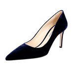 Prada Women's Blue Leather Pumps / Heels 1I939F