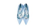 Prada Women's Blue Leather Pumps / Heels 1I939F