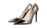 Prada Women's Metallic Leather High Heels Stilettos Pumps / Heels 1I939F
