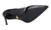 Prada Women's Black Leather Pumps / Heels 1I939F
