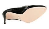 Prada Women's Black Saffiano Leather High Heels Stilettos Pumps / Heels 1IP079