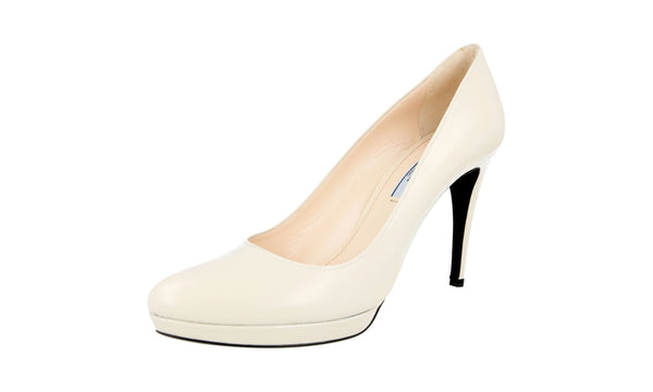Prada Women's 1IP079 3A9S F0K74 95 Saffiano Leather Leather Pumps / Heels