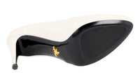 Prada Women's Beige Saffiano Leather Pumps / Heels 1IP079