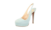 Prada Women's 1IP122 U53 F0D30 Leather Pumps / Heels