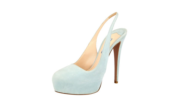 Prada Women's 1IP122 U53 F0D30 Leather Pumps / Heels