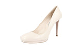 Prada Women's 1IP286 3A9S F0P3K Saffiano Leather Leather Pumps / Heels
