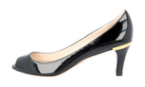Prada Women's Black Leather Pumps / Heels 1K257C