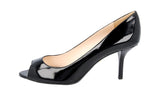 Prada Women's Black Leather Pumps / Heels 1K290D