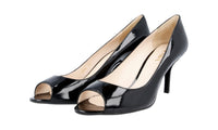 Prada Women's Black Leather Pumps / Heels 1K290D