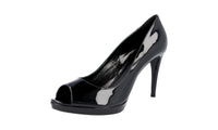 Prada Women's 1KP136 XWA F0002 Leather Pumps / Heels