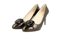 Prada Women's Brown Leather Pumps / Heels 1P813A