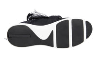 Prada Women's Black Neoprene Sneaker 1S113I