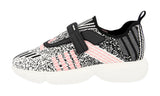 Prada Women's Multicoloured Knit Cloudbust Lurex Sock Slip-on Sneaker 1S217I