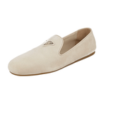 Prada Men's Beige Leather Moccasins 1S272N