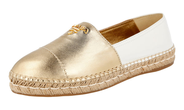 Prada Women's 1S276H 327 F0X0A Leather Espadrilles