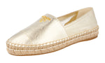 Prada Women's 1S276H 3KOZ F0846 High-Quality Saffiano Leather Leather Espadrilles