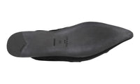 Prada Women's Black Leather Embodied Mules Sandals 1S659H