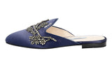 Prada Women's Blue Leather Sandals 1S667I