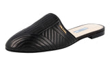 Prada Women's 1S680I UNO F0002 Leather Sandals