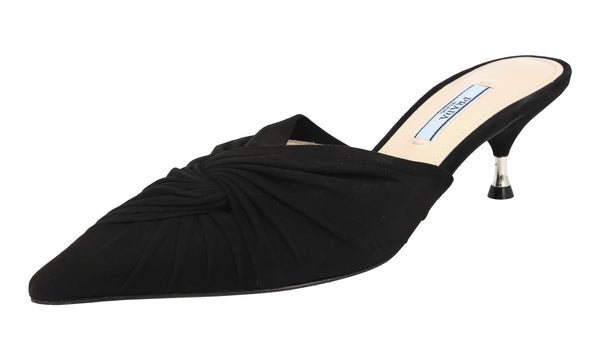 Prada Women's 1S760I 008 F0002 Leather Sandals