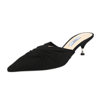 Prada Women's Black Leather Sandals 1S760I