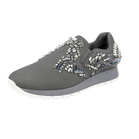 Prada Women's Grey Matchrace Sneaker 1S875F
