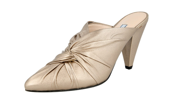 Prada Women's 1S8921 04C F0482 090 Leather Pumps / Heels