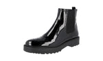 Prada Women's 1T037H 06E F0002 welt-sewn Leather Half-Boot
