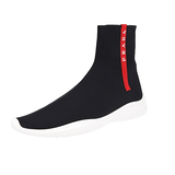 Prada Women's Black Sock High-Top Sneaker 1T051L