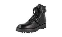 Prada Women's 1T060L WAG F0002 Deerskin Leather Half-Boot