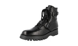 Prada Women's 1T060L WAG F0002 Deerskin Leather Half-Boot