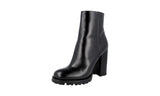 Prada Women's 1T137H V69 F0002 Leather Half-Boot