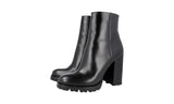 Prada Women's Black Leather Half-Boot 1T137H