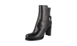 Prada Women's 1T192G 3M0L F0002 90 Leather Half-Boot