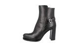 Prada Women's Black Leather Half-Boot 1T192G