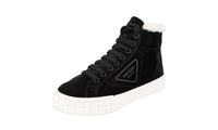 Prada Women's 1T508M JFT F0889 Leather High-Top Sneaker