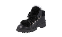 Prada Women's 1T588L 3K1B F0002 Leather Half-Boot