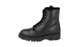 Prada Women's Black Leather Half-Boot 1T595L