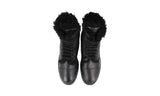 Prada Women's Black Leather Half-Boot 1T595L