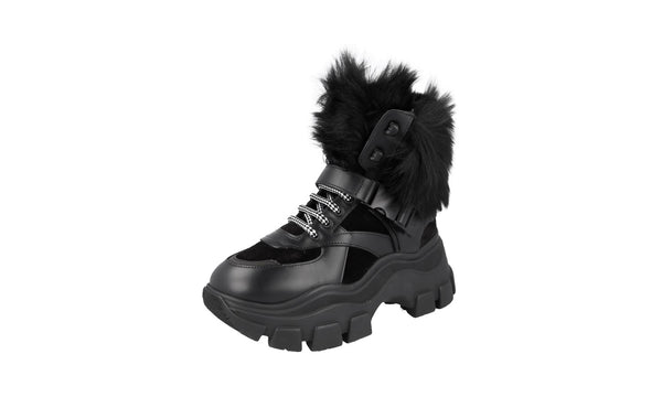 Prada Women's 1T611L 3L13 F0002 Leather Sneaker