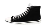 Prada Women's Black Synthesis Pointy Pointed Toe Sneaker 1T615M