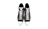 Prada Women's Black Synthesis Pointy Pointed Toe Sneaker 1T615M