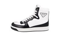 Prada Women's White District High-Top Sneaker 1T638M